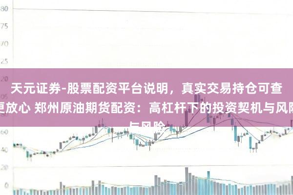 天元证券-股票配资平台说明，真实交易持仓可查更放心 郑州原油期货配资：高杠杆下的投资契机与风险